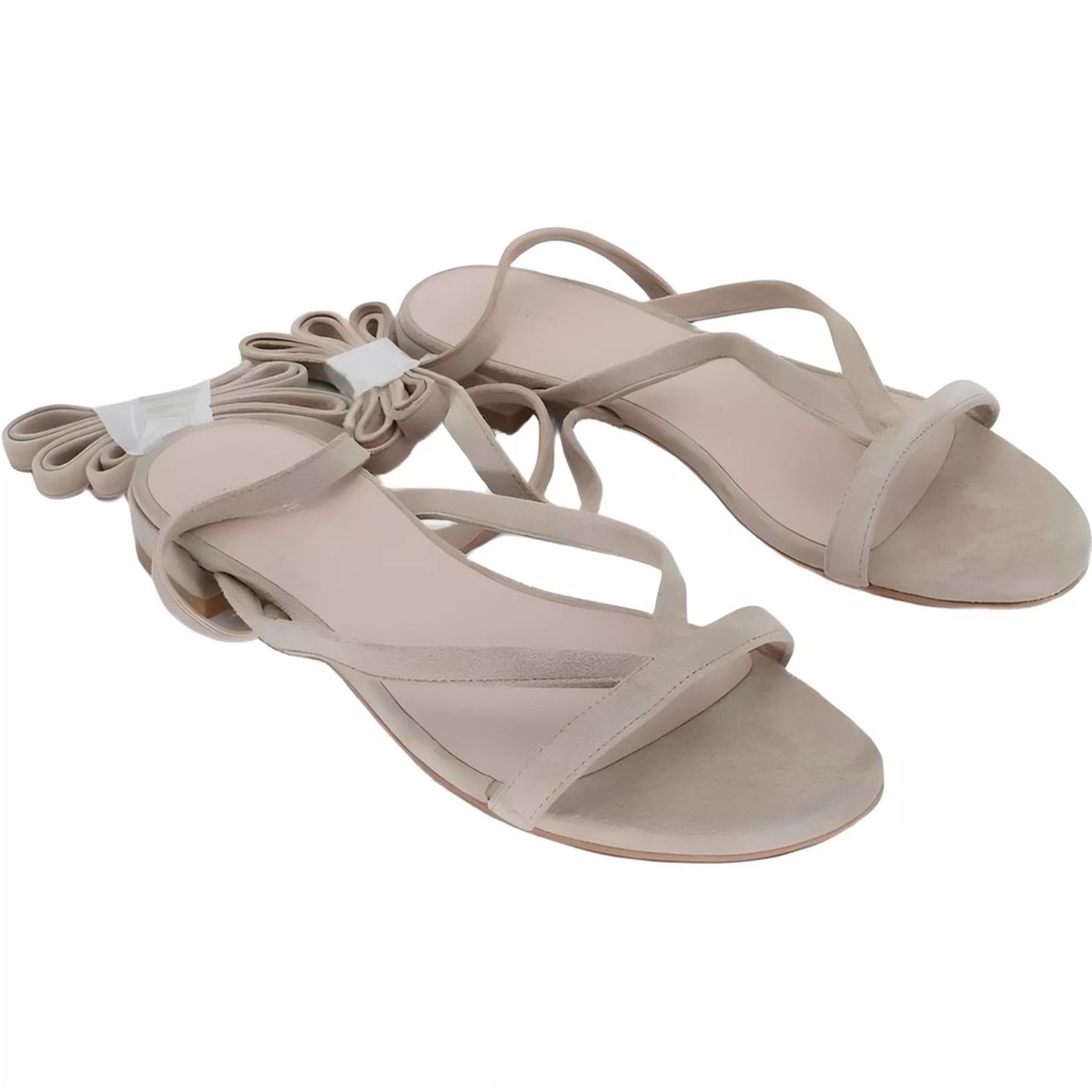 STUART WEITZMAN tan suede 
Leather Gladiator Sandals 6.5  $175